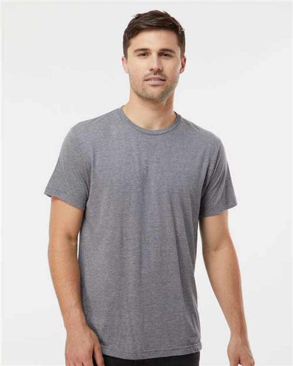6 Pack: Tri-Blended T-Shirt Polyester/ring-spun USA Cotton/Rayon